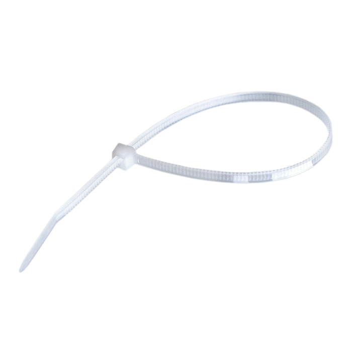Стяжка SUPRLAN 06-1001 нейлоновая 2х100мм белая (100pcs)