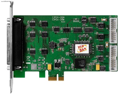 Плата ICP DAS PEX-D56 CR PCI Express, 56-channel DIO board (RoHS)