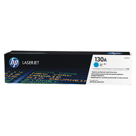 Картридж HP 130A CF351A для M153/M176/M177 голубой