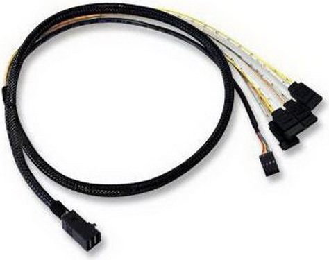 Кабели SAS/SATA/SCSI Кабель интерфейсный SAS ACD ACD-SFF8643-SATASB-10M (6705050-100) INT SFF8643-to-4*SATA+SB ( HDmSAS -to- 4*SATA+SideBand internal cable) 100cm