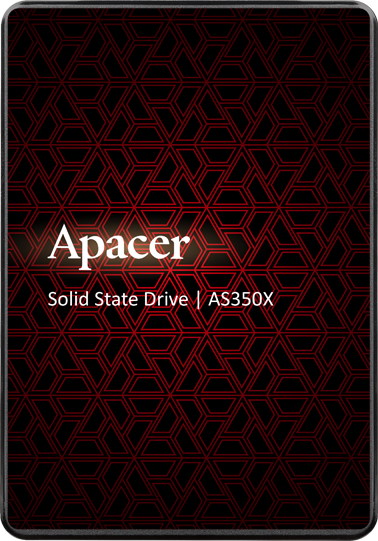 Накопитель SSD 2.5'' Apacer AP1TBAS350XR-1 Panther AS350X 1TB SATA 6Gb/s 3D TLC 560/540MB/s IOPS 93K/80K MTBF 1.5M