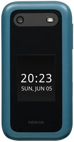 Мобильные телефоны  Xcom-Shop Мобильный телефон Nokia 2660 DS 1GF011PPG1A02 blue