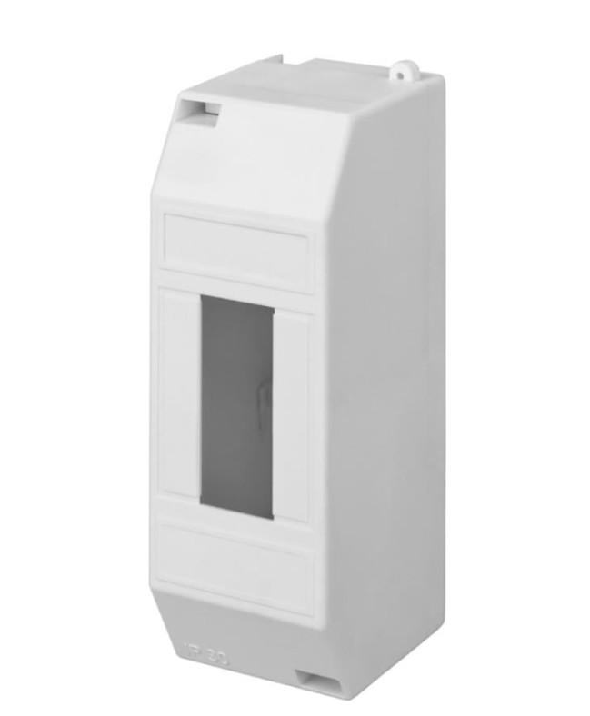 Бокс Rexant 11-0112 пластиковый КМПн 1/2 IP20 белый инд. штрих-код
