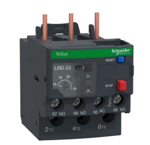 Тепловые реле Реле Schneider Electric LRD22 тепловое 16-24A Class 10