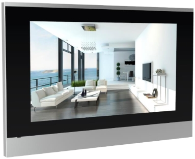 Видеопанель QTECH QDM-313T сенсорная абонентская, TFT 7, 800x480, 220cd/m, 500:1, 2*10/100/12В/POE, ОС Linux, пластиковый корпус, RS485