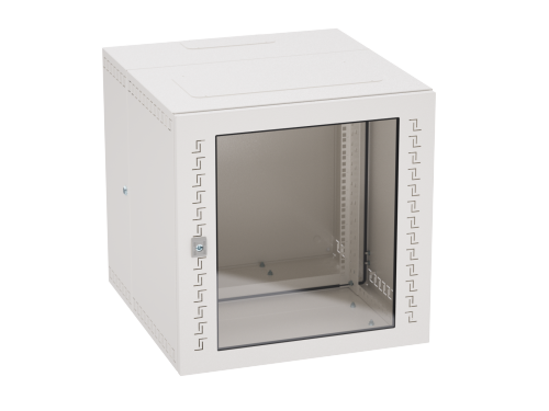 Шкаф настенный 19, 16U DKC R5STI1665GS (800х600х650) дверь стекло RAL7035, RAM telecom