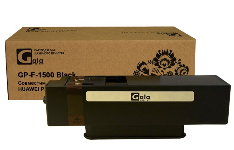 Картридж GalaPrint GP_F-1500_BK для принтеров HUAWEI PixLab X1/B5 Black 1500 копий