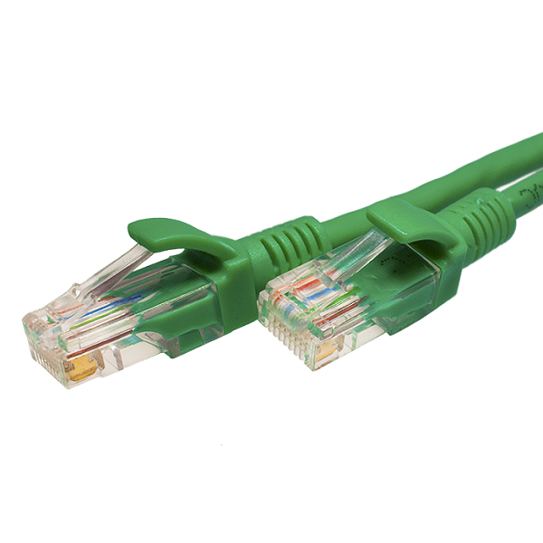 Кабель патч-корд U/UTP 5e кат. 2м. SUPRLAN 10-0158 4x2 26AWG (7x0.16mm) Cu LSZH зеленый