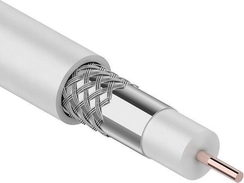 Кабель PROconnect 01-2205-10  RG-6U, (48%), 75 Ом, 10м., белый