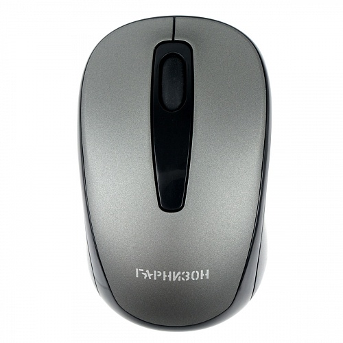 Мышь Wireless Гарнизон GMW-450-1 серая, 1000 DPI, 2 кн.+ колесо-кнопка