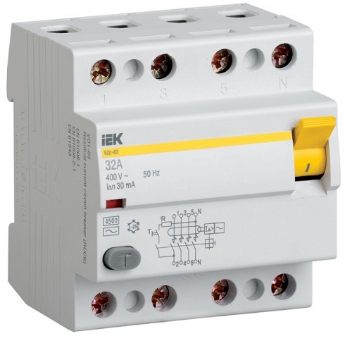  УЗО IEK MDV10-4-080-300 4п 80А 300мА ВД1-63 АС