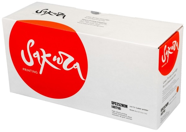 Картридж Sakura SASPC252HEM для Ricoh, пурпурный, 6000 к.