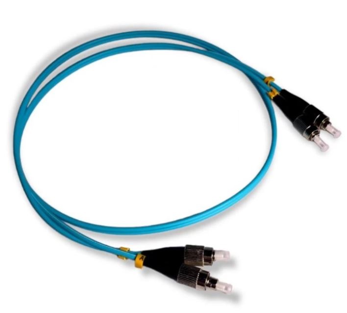 Патч-корд волоконно-оптический Cabcoil FBO-OM3-FC-FC-1m duplex FC-FC 50/125 mm OM3 1м LSZH