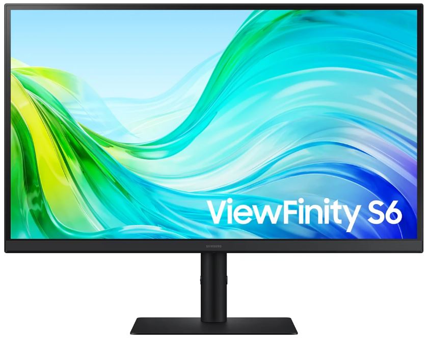 Монитор 27 Samsung ViewFinity S6 S61B S27F610EAI 2560x1440 LED, 16:9, IPS, 300cd, 1000:1, 5ms, 178/178, DP, 2*HDMI, 100Hz, Tilt, HAS, Pivot, Swivel,