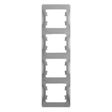 Рамка Schneider Electric GSL000308 4-я, вертикальная (кратно 15 шт.)