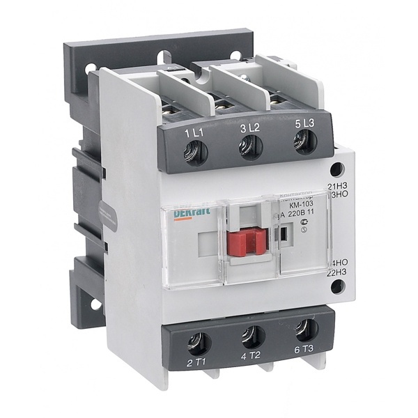 Контактор DEKraft 22149DEK 95А 380В АС3 1НО+1НЗ КМ-103