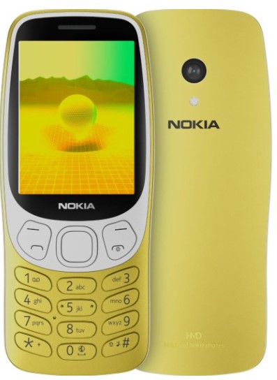 Мобильные телефоны  Xcom-Shop Мобильный телефон Nokia 3210 4G Dual sim TA-1618 1GF025CPD4C01 Gold