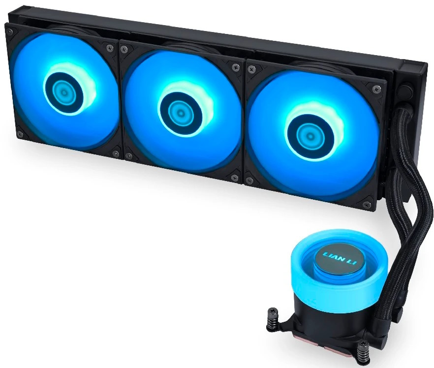 Система охлаждения жидкостная Lian Li GA II Lite 360 RGB Black G89.GA2L36RB.R0 LGA1700/1851/AM4/AM5 (3*120mm, 300-2500rpm, 79CFM, 34.8dBa)