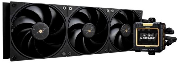 Система охлаждения жидкостная Thermalright Frozen Warframe 360 Black F-WFRAME-360-BL LGA115x/1200/1700/1851/AM4/AM5 (3*120mm, 2000rpm, 70.84, 29.8dBa)
