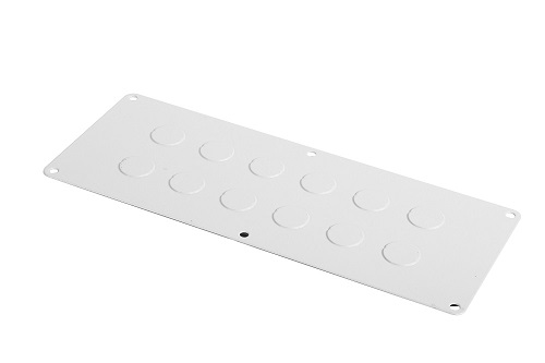 Панель ЦМО EMW-PCD-326.129 кабельных вводов EMW-PCD-326.129 с отверстиями Ø12,5мм-2шт., Ø20мм-9шт., Ø32,5мм-2шт.