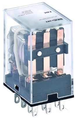 Реле промежуточное DEKraft 23883DEK 3 конт. с LED инд. 5А 230В AC ПР-102