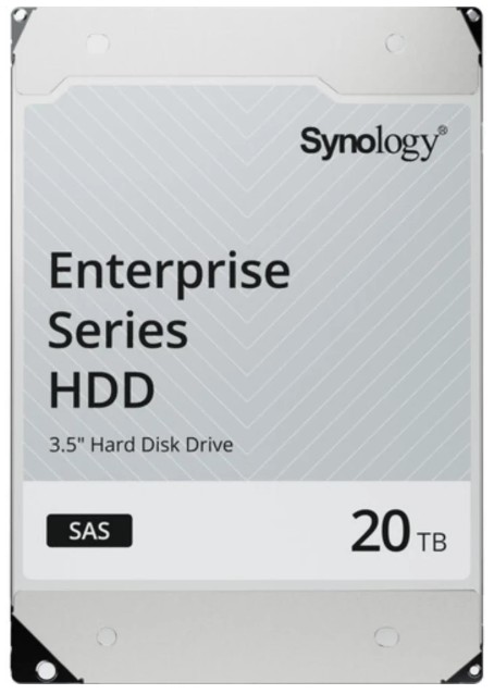 Жесткий диск Synology HAS5310-20T HDD SAS 12Gb/s 3,5 20Tb, 7200 rpm, 256Mb buffer, MTTF 2,5M, 1YW