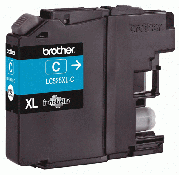  Картридж Brother LC-525XLC для DCP-J100/J105/J200 голубой 1300 стр