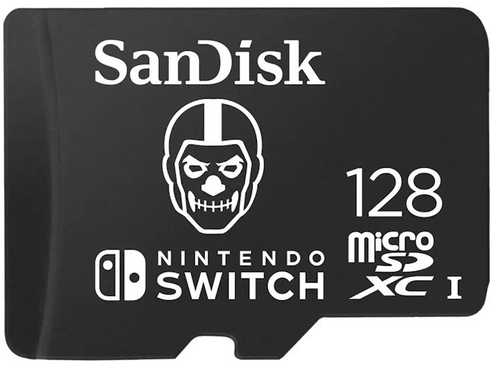 Карта памяти MicroSDXC 128GB SanDisk SDSQXAO-128G-GN6ZG для Nintendo Switch серии Fortnite