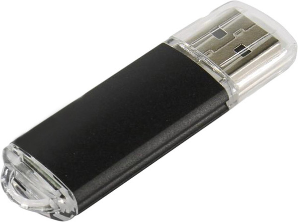Накопитель USB 2.0 4GB SmartBuy SB4GBVC-K V-Cut черный