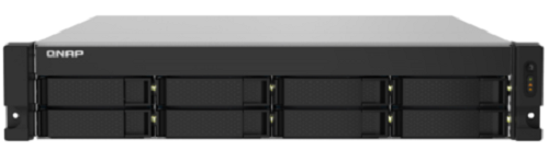   Xcom-Shop Сетевое хранилище QNAP TS-832PXU-RP-4G 8*3,5/2,5, 2*10 GbE SFP+, 2*2,5 GbE, стоечное исполнение, 2*БП, Cortex-A57 Annapurna Labs AL-324 4ГБ DDR4. На