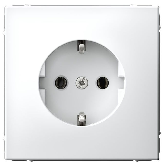 Розетка с заземлением Systeme Electric GAL000143 ArtGallery 16А, механизм, белый