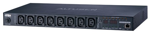 Разное  Xcom-Shop Распределитель питания Aten PE6108G NRGence eco PDU Switched 1U 10A, Output: 8 IEC C13, Input: IEC C14