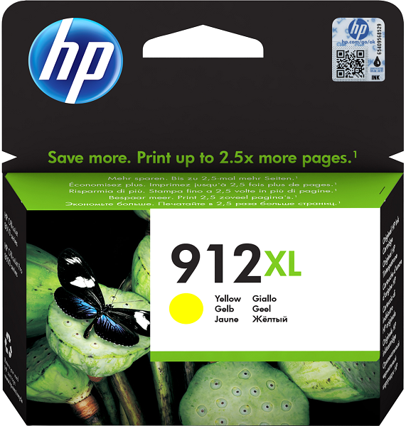  Картридж HP 912 3YL83AE желтый (825стр.) для HP DJ IA