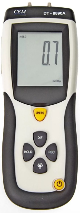 Манометр CEM DT-8890 CEM 481493 дифференциальный