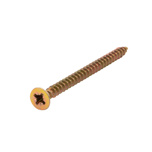 Саморез KRANZ KR-01-3311-043 универсальный 5х70, желтый цинк, короб (100 шт./уп.)