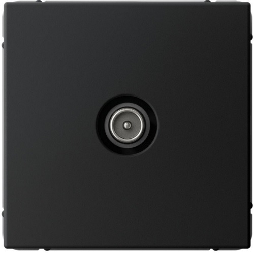 Розетка телевизионная проходная механизм Systeme Electric GAL001092 ArtGallery 4dB Карбон