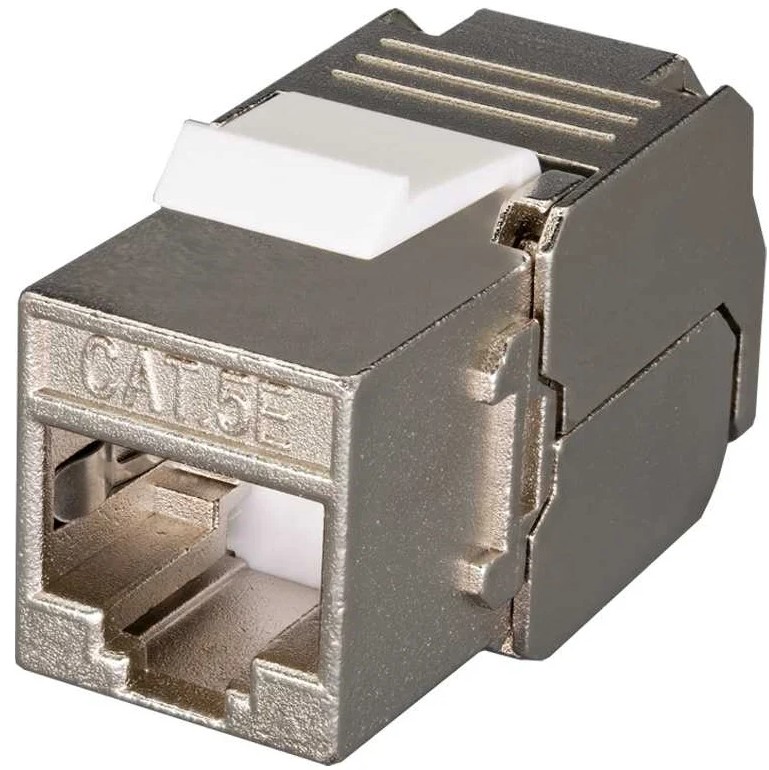 Модуль SUPRLAN 10-0328-1 информационный KeystoneRJ45 1 кат.5E FTP стальной