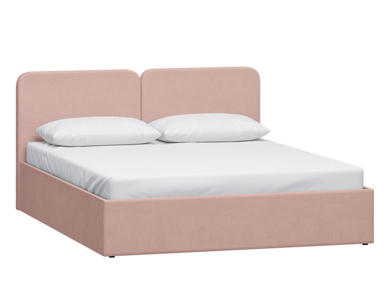 Кровать divan.ru Вилена 140 Velvet Pink