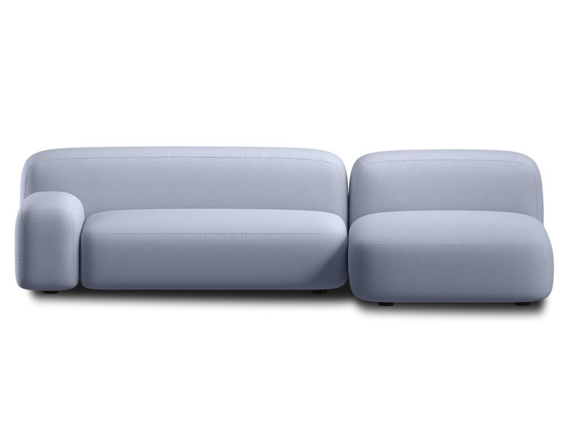 Модульный диван divan.ru Риббл-2 Bucle Lilac