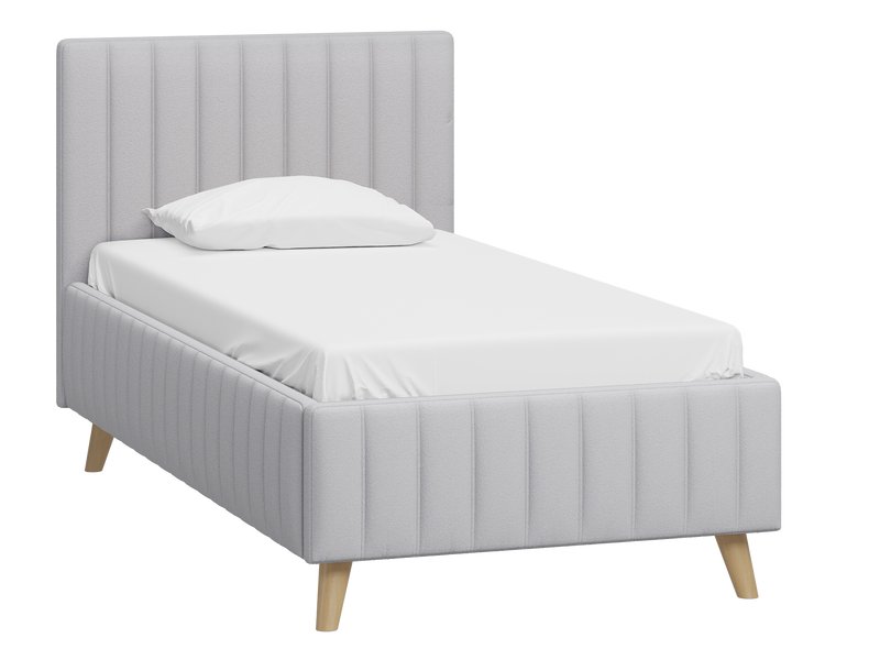  Кровать divan.ru Маркфул 90 Bucle Silver