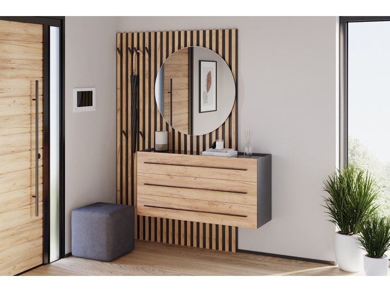 Прихожие в коридор Модульная прихожая divan.ru Неаполь-1 Wood