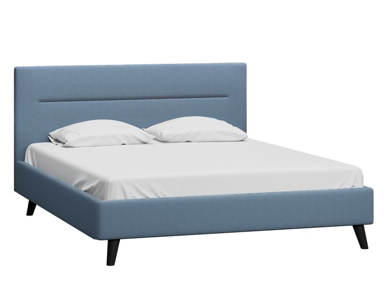Кровать divan.ru Пайл 160 Bucle Blue