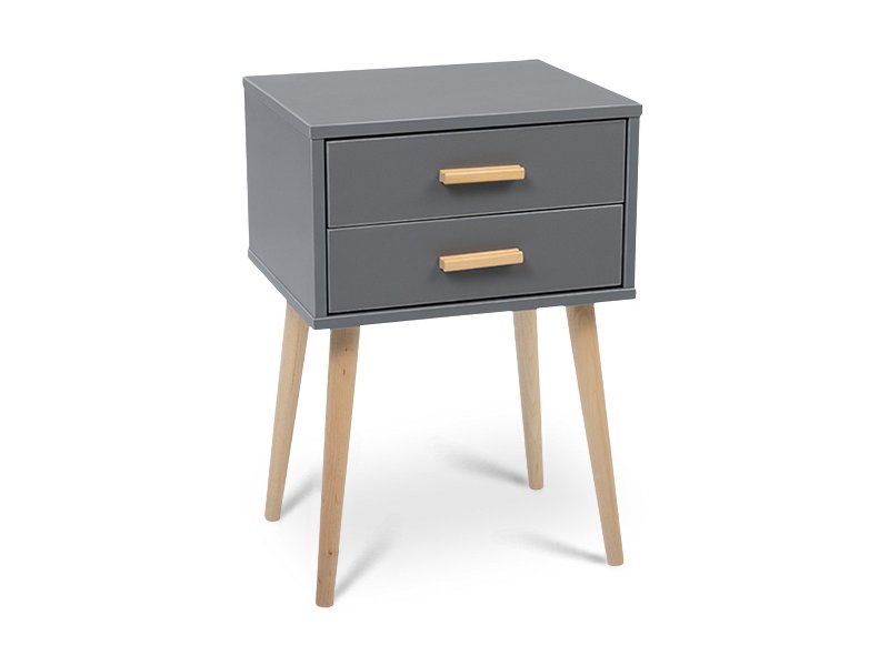 Тумба прикроватная divan.ru Ивейн-3 Double Grey