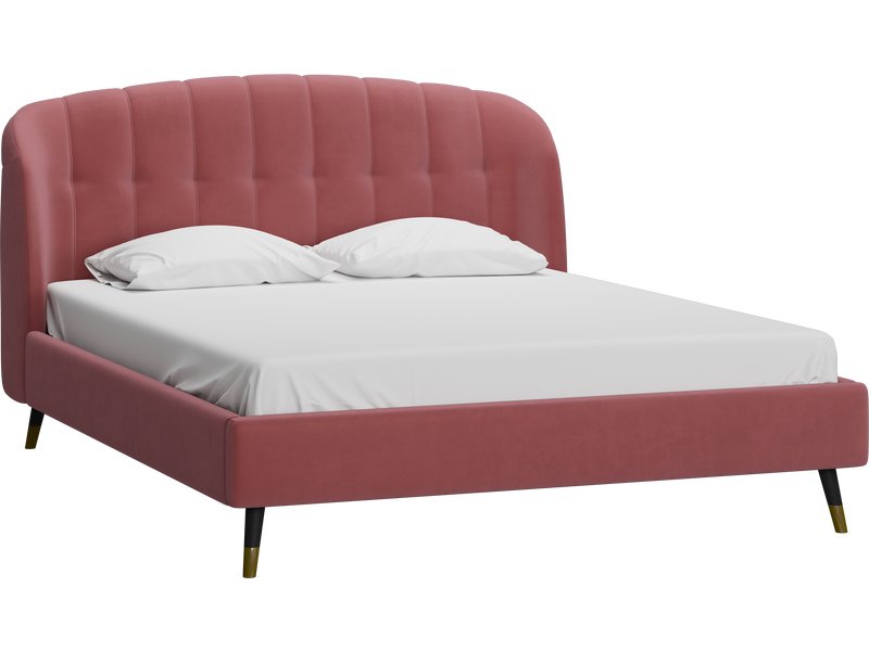  Кровать divan.ru Льери 140 Velvet Сoral