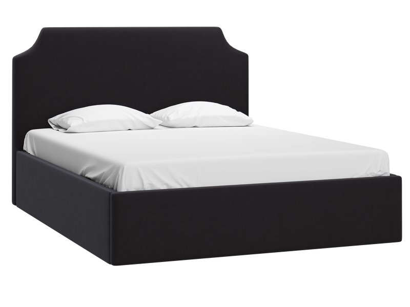  Кровать divan.ru Адона-Floor 140 Velvet Black