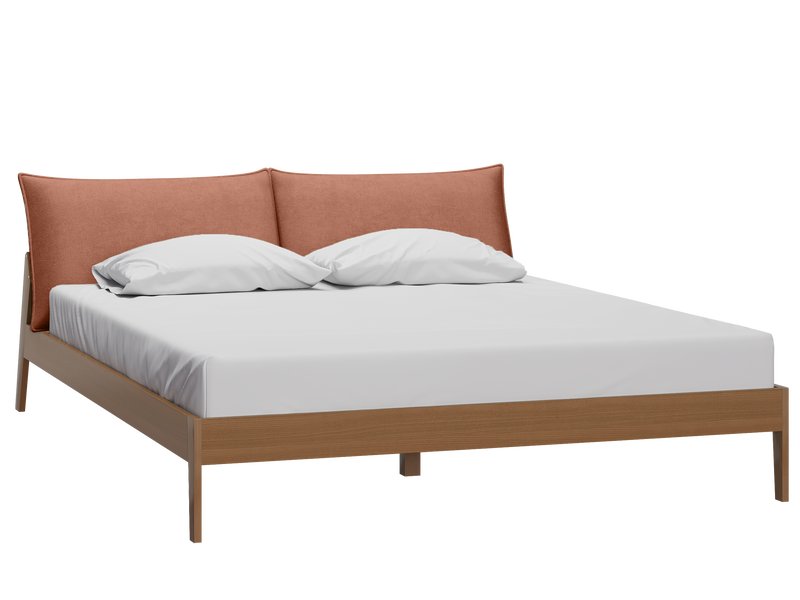Кровать divan.ru Эвелен-Walnut 160 Soft Terra