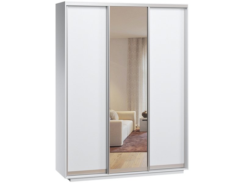 Шкаф-купе divan.ru Мюнхен-3-180-240 White