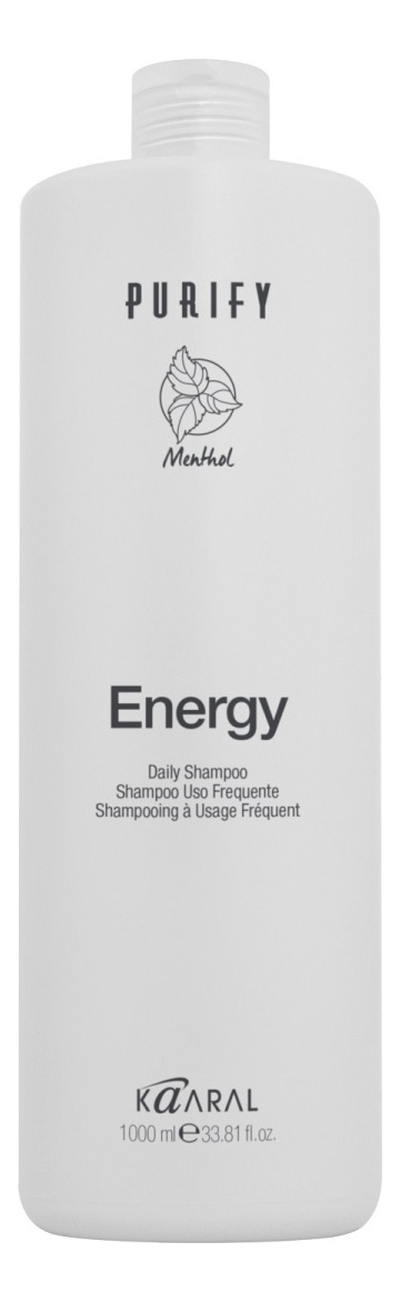 Интенсивный энергетический шампунь с ментолом Purify Energy Shampoo: Шампунь 1000мл