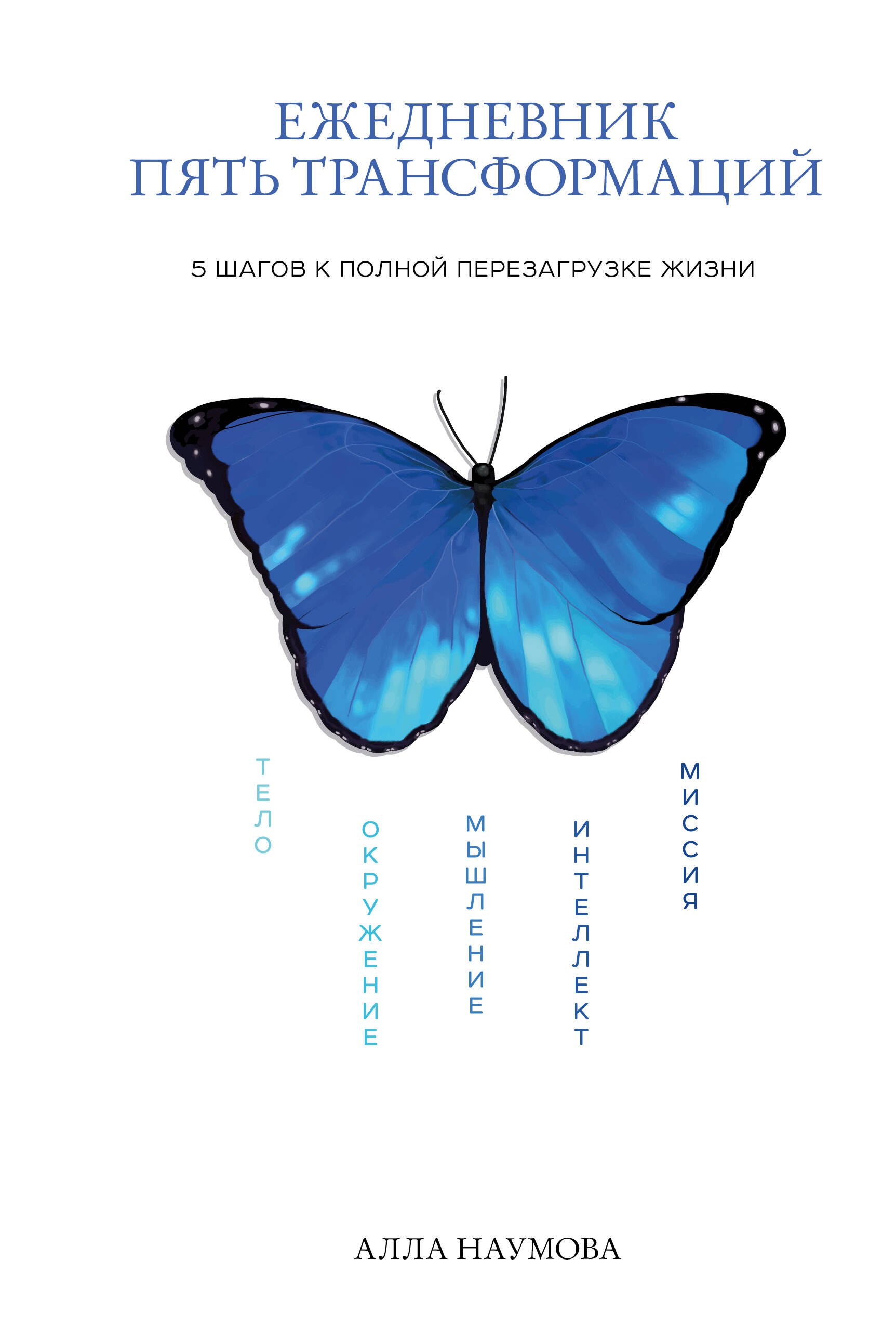 Ежедневник Пять трансформаций. 5 шагов к полной перезагрузке жизни