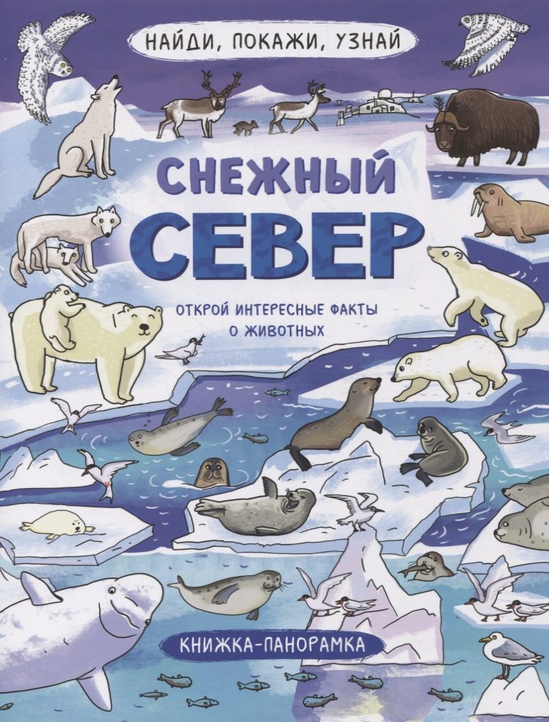 Книжка-панорамка Снежный Север